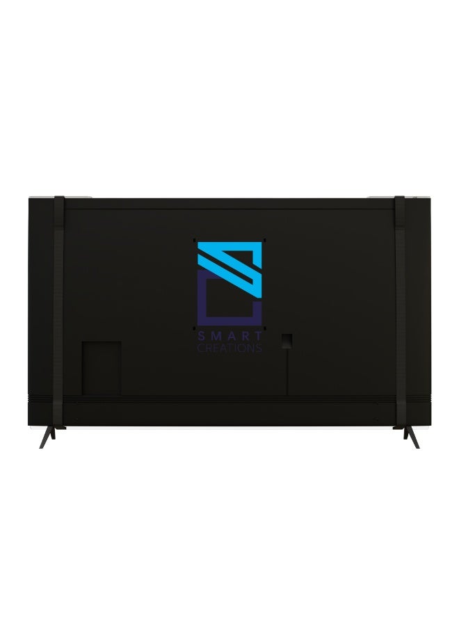 سمارت كريشنز واقي شاشة تلفزيون مقاس 98 بوصة - مقاوم للكسر والخدش والماء، شفاف عالي الوضوح - حماية من الأشعة فوق البنفسجية والانعكاس - يناسب جميع الشاشات المسطحة - أكريليك 3 مم، آمن للأطفال - Image 2